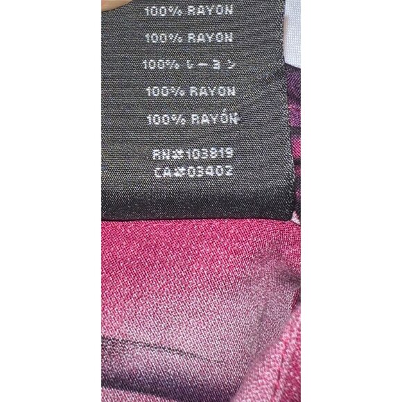 Harley-Davidson Womens Pink Plaid Button-Up Shirt S Rayon - Picture 7 of 7